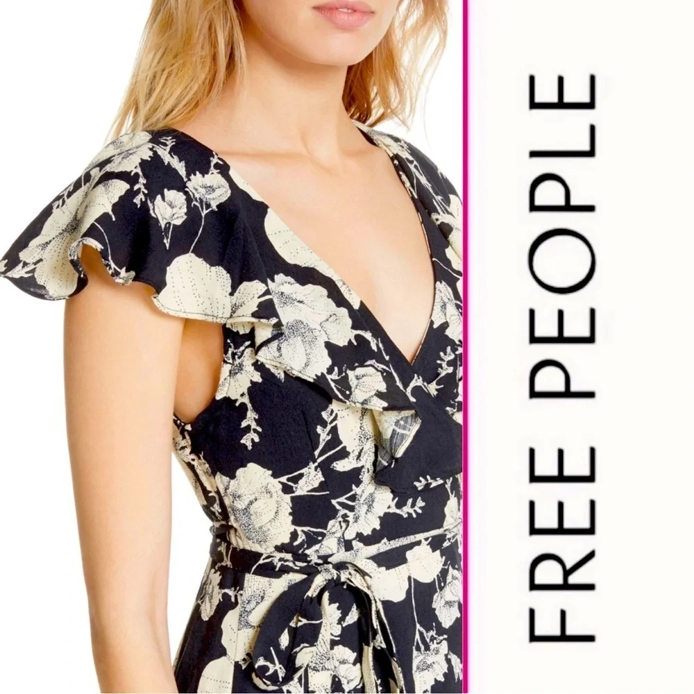 Free People French Quarter Mini Dress, Size XS, MSRP $108 - Picture 2 of 11